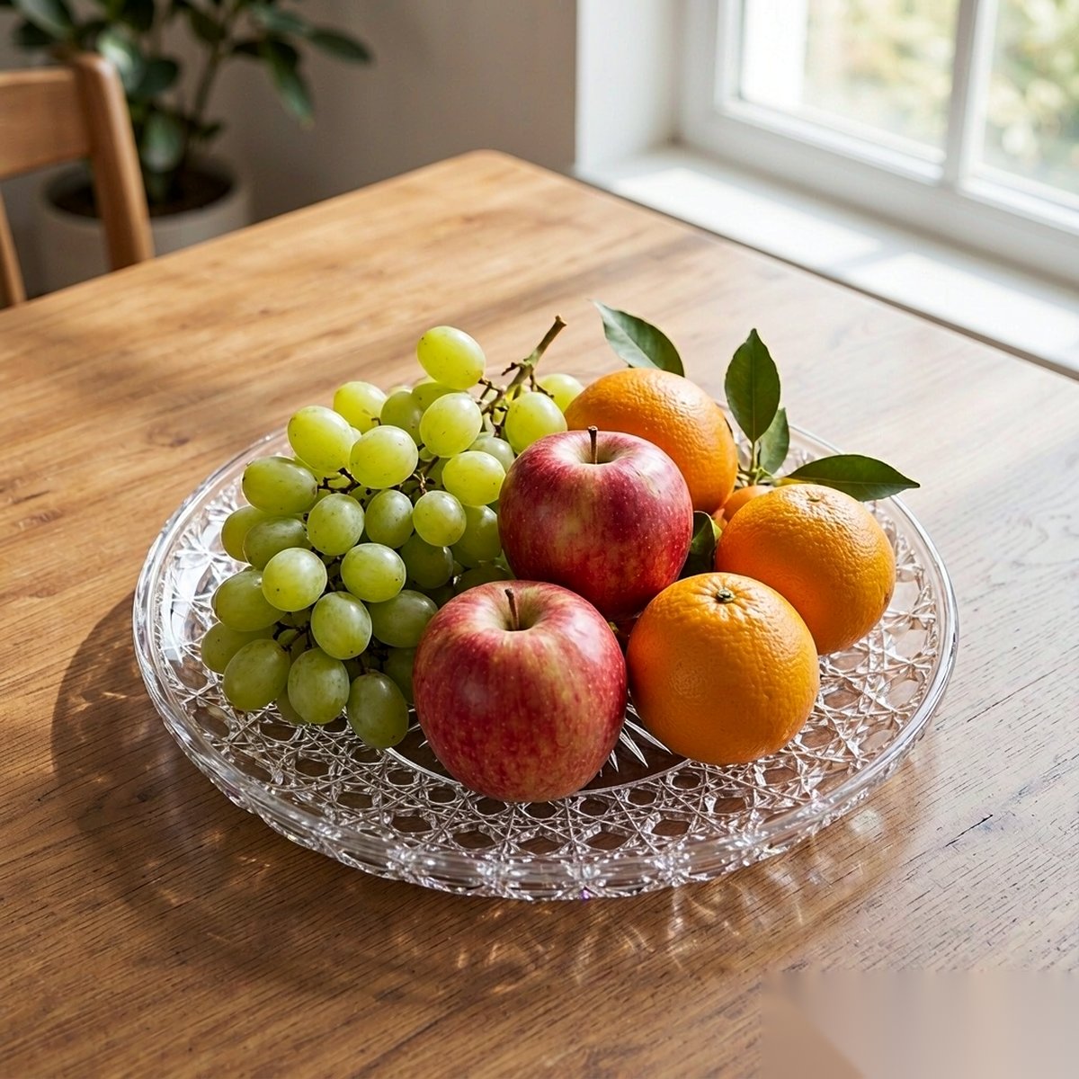 detail 01 by 8303 elsjoy acrylic fruit plate clear fresh fruit display scene
