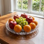 detail 01 by 8304 elsjoy acrylic fruit plate clear fresh fruit display scene