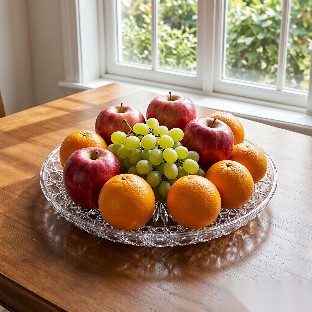 detail 01 by 8304 elsjoy acrylic fruit plate clear fresh fruit display scene