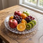 detail 01 by 8305 elsjoy acrylic fruit plate clear fresh fruit display scene
