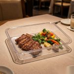 detail 01 by 8466 elsjoy acrylic square plate clear served dishes scene