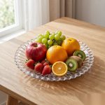detail 01 by 8502 elsjoy acrylic fruit plate clear fresh fruit display scene