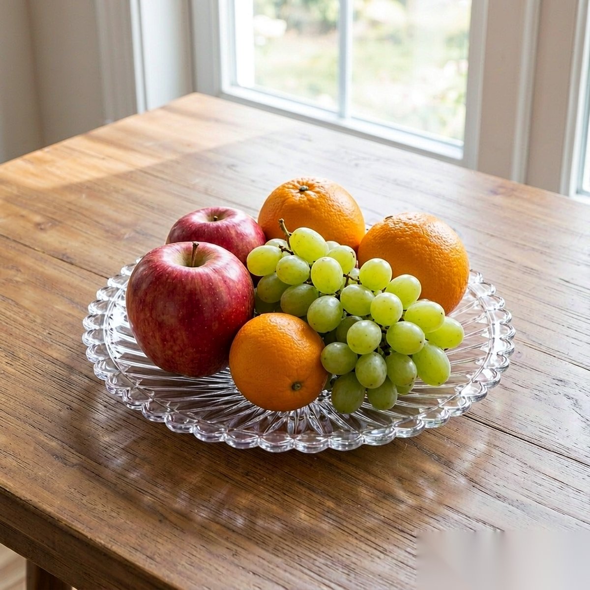 detail 01 by 8503 elsjoy acrylic fruit plate clear fresh fruit display scene