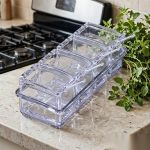 detail 01 by 9012 elsjoy acrylic condiment set clear kitchen counter scene 2