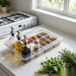 detail 01 by 9017 elsjoy acrylic condiment set clear kitchen counter scene