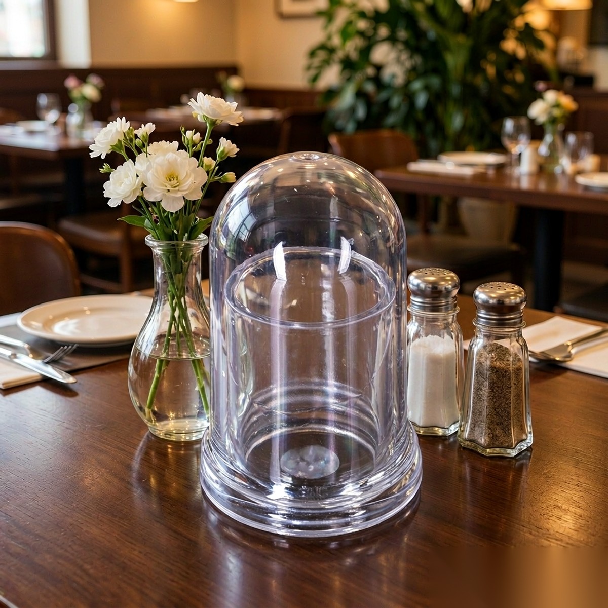 detail 01 by 9102 elsjoy acrylic toothpick holder clear restaurant table scene