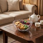 detail 01 by 9150c elsjoy acrylic lotus bowl clear snack serve scene