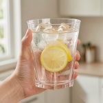 detail 01 by 9213 elsjoy acrylic pentagon tumbler cup 230ml trans std handheld iced drink scene