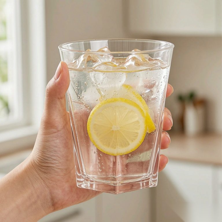 detail 01 by 9213 elsjoy acrylic pentagon tumbler cup 230ml trans std handheld iced drink scene