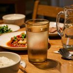 detail 02 by 8015 elsjoy acrylic frosted tumbler cup 280ml tea std dining table dinner scene