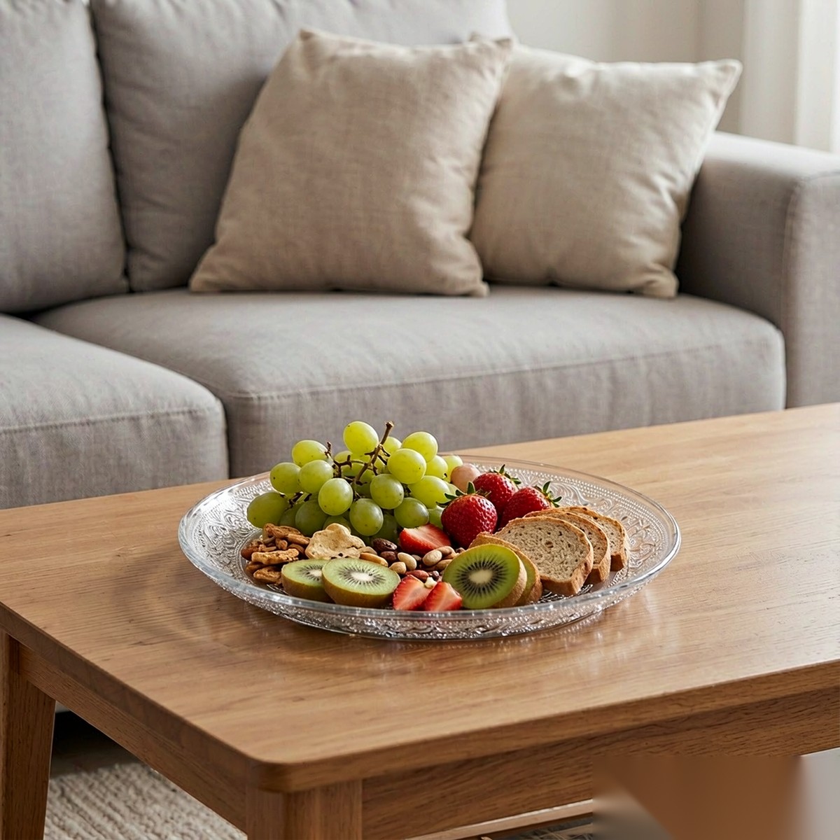 detail 02 by 805x elsjoy acrylic fruit plate clear living room snack scene