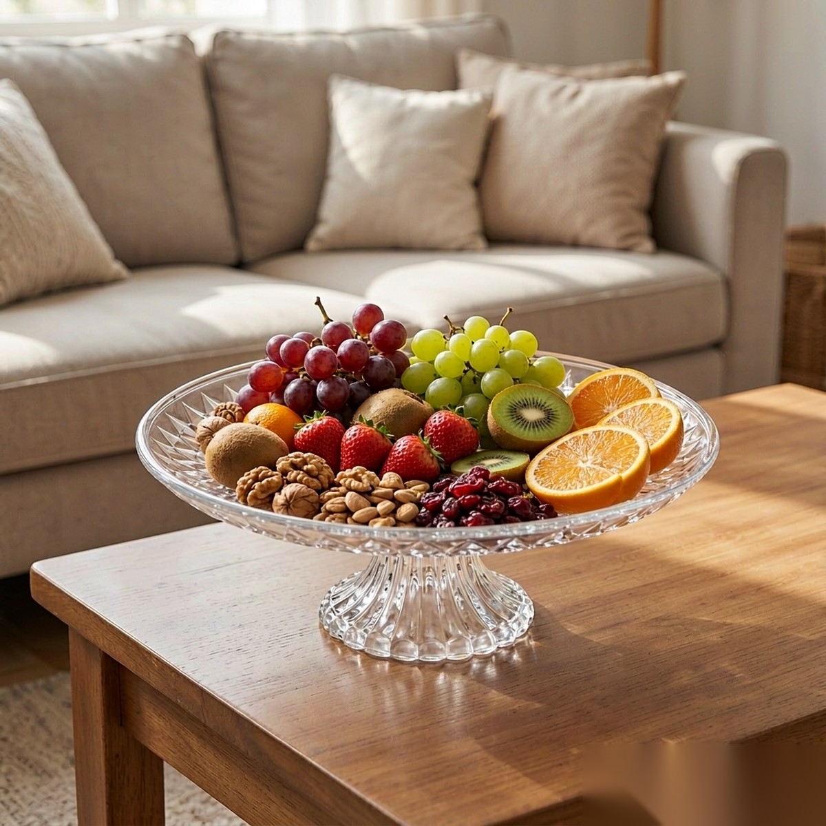 detail 02 by 810x elsjoy acrylic fruit plate clear living room snack scene