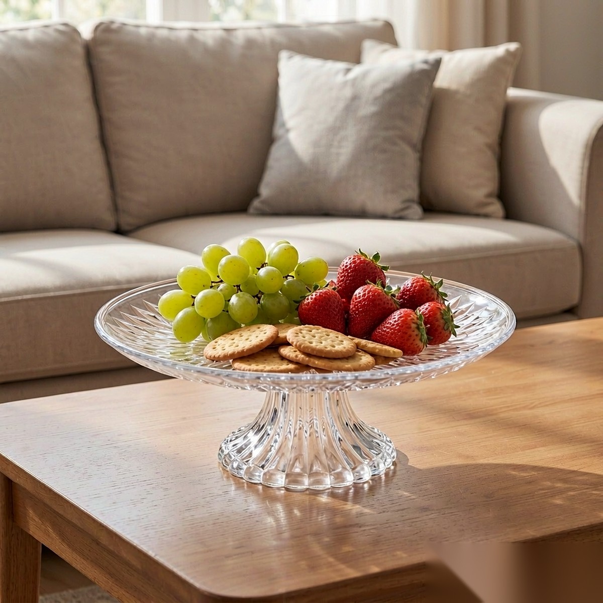 detail 02 by 820x elsjoy acrylic fruit plate clear living room snack scene