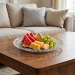 detail 02 by 8301 elsjoy acrylic fruit plate clear living room snack scene