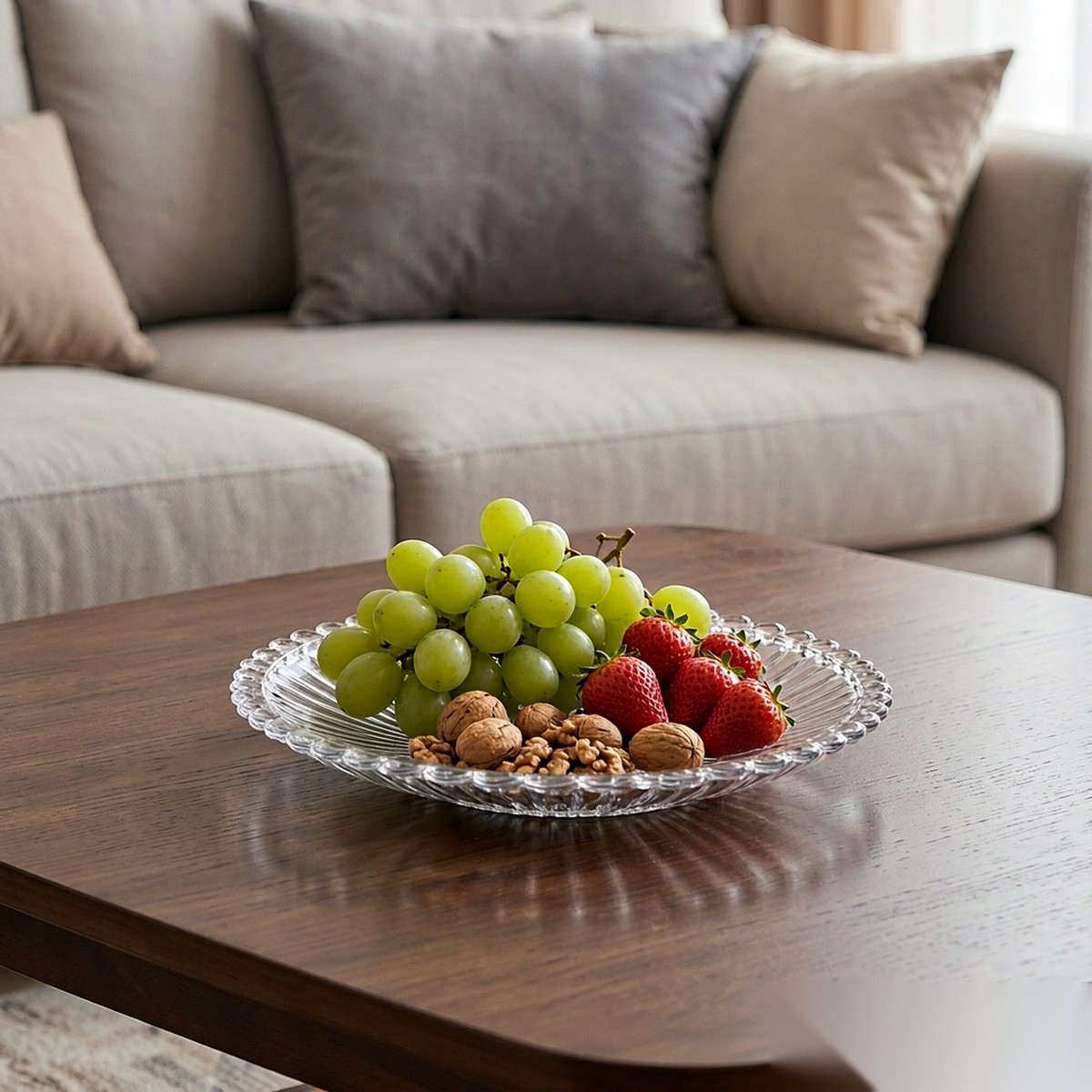 detail 02 by 8504 elsjoy acrylic fruit plate clear living room snack scene