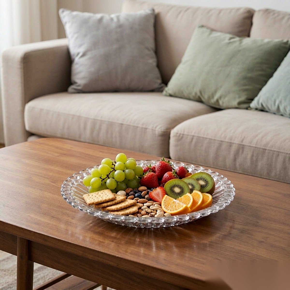 detail 02 by 8505 elsjoy acrylic fruit plate clear living room snack scene