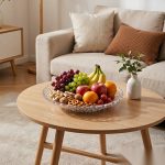 detail 02 by 8601 elsjoy acrylic fruit plate clear living room snack scene