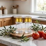 detail 02 by 9031a elsjoy acrylic oil bottle clear kitchen counter display scene