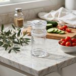 detail 02 by 9032 elsjoy acrylic oil bottle clear kitchen counter display scene