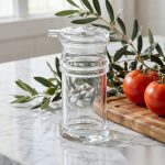 detail 02 by 9034 elsjoy acrylic oil bottle clear kitchen counter display scene