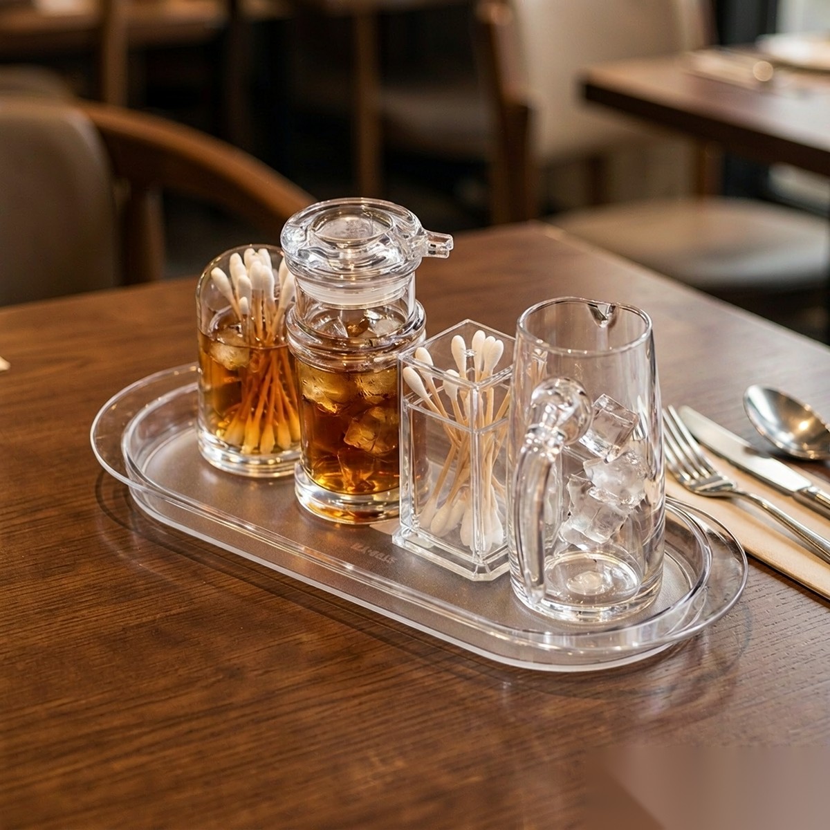 detail 02 by 9072 elsjoy acrylic coaster clear table service scene