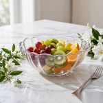 detail 02 by 9150c elsjoy acrylic lotus bowl clear fruit display scene