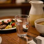 detail 02 by 9224 elsjoy acrylic classic mouthwash cup 300ml trans std dining table dinner scene