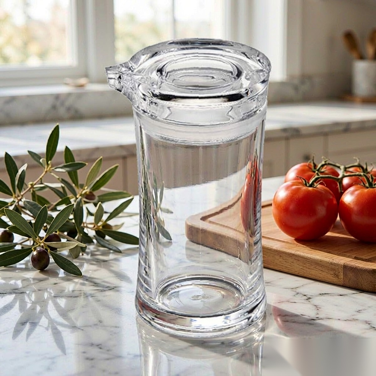 detail 02 by 9711 elsjoy acrylic oil bottle clear kitchen counter display scene
