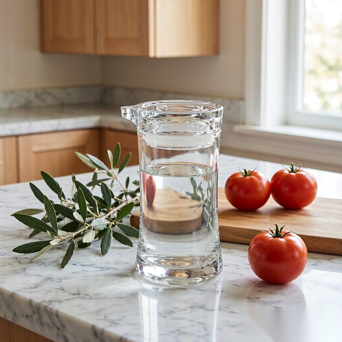 detail 02 by 9713 elsjoy acrylic oil bottle clear kitchen counter display scene