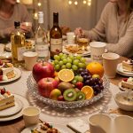 detail 03 by 3011c elsjoy acrylic fruit plate clear party gathering scene