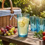 detail 03 by 8021c elsjoy acrylic diamond cut tumbler cup skyblue std outdoor picnic scene