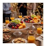 detail 03 by 8301a elsjoy acrylic fruit plate clear party gathering scene