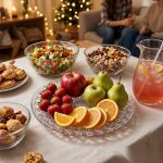 detail 03 by 8302 elsjoy acrylic fruit plate clear party gathering scene