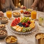 detail 03 by 8502 elsjoy acrylic fruit plate clear party gathering scene