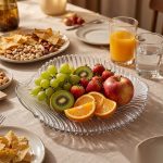 detail 03 by 8712 elsjoy acrylic fruit plate clear party gathering scene