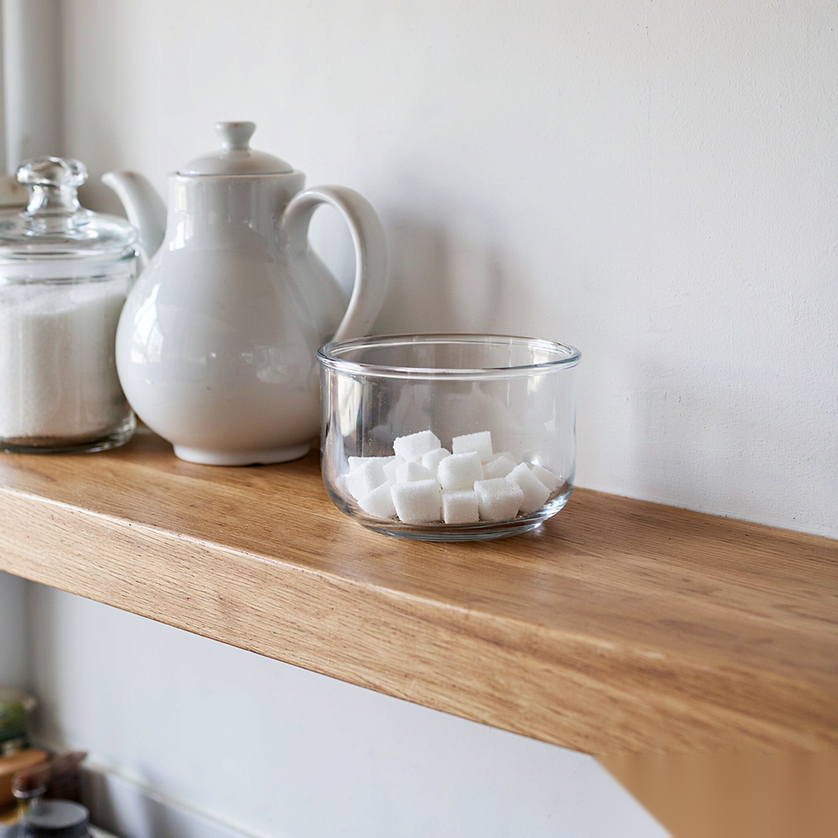 detail 03 by 9004 elsjoy acrylic sugar bowl clear kitchen shelf display scene