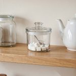 detail 03 by 9005 elsjoy acrylic sugar bowl clear kitchen shelf display scene