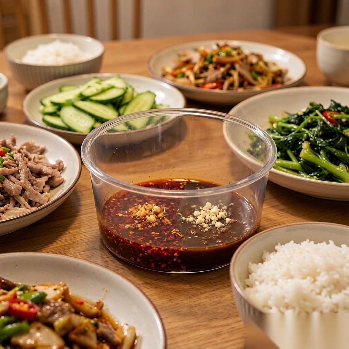 clear sauce dish BY-9021 — Home meal service