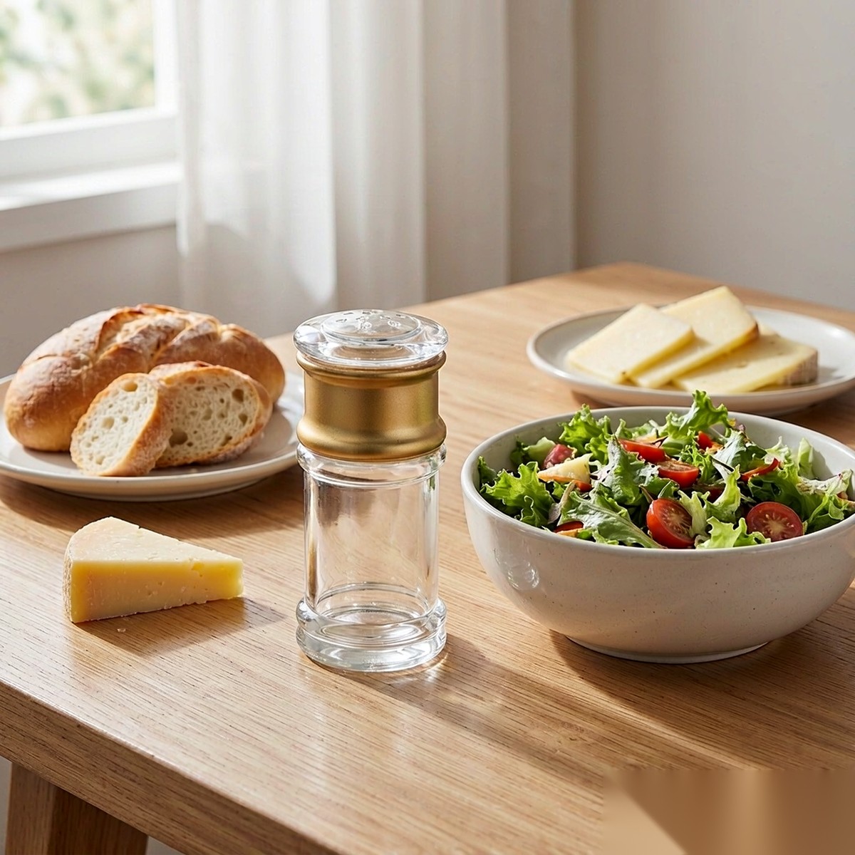 detail 03 by 9036a elsjoy acrylic oil bottle clear salad dressing scene