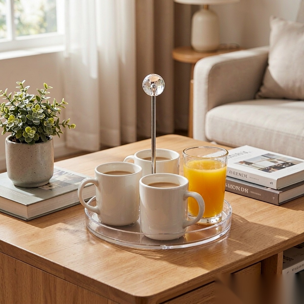 detail 03 by 9071 elsjoy acrylic coaster clear home table scene