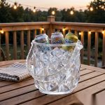 detail 03 by 9131 elsjoy acrylic ice bucket clear outdoor party scene