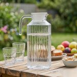 detail 03 by 9141a elsjoy acrylic water pitcher 1500ml trans std outdoor picnic scene