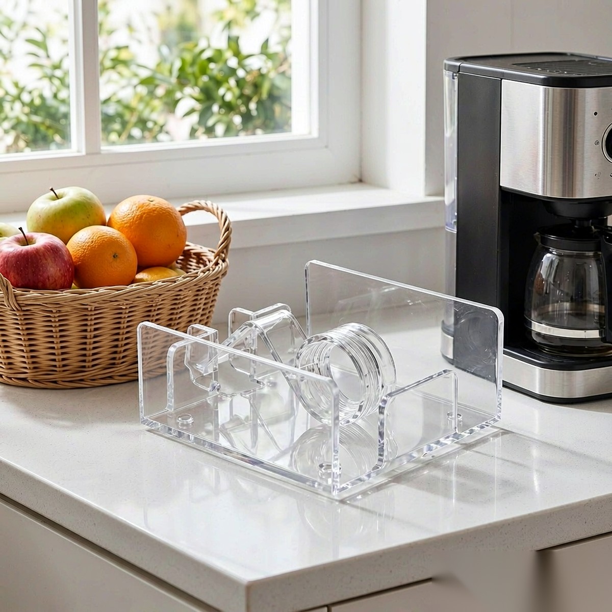 detail 03 by 9404 elsjoy acrylic napkin holder clear kitchen counter scene