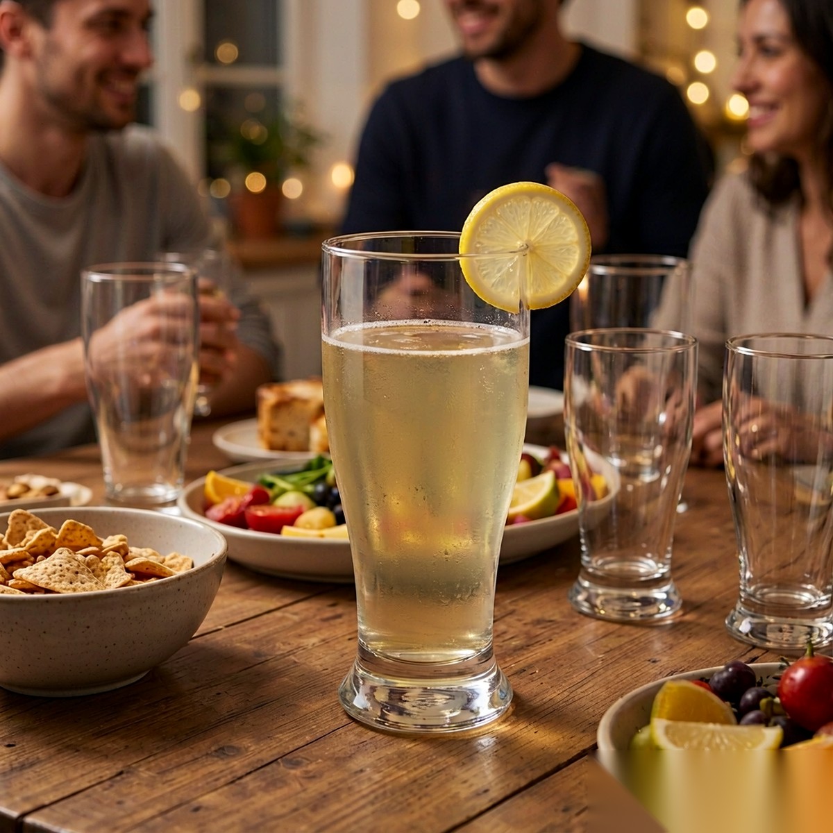 polycarbonate PC bar / milk tea / beverage home party table scene