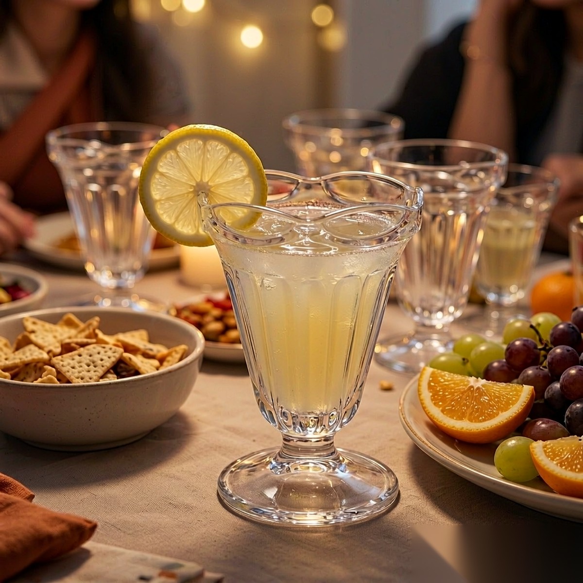 polycarbonate PC bar / milk tea / beverage home party table scene