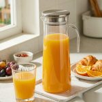 detail 04 by 9160c elsjoy acrylic water pitcher 1500ml trans steel breakfast juice scene