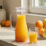detail 04 by 9310a elsjoy acrylic juice pitcher 1600ml trans std kitchen counter juice scene
