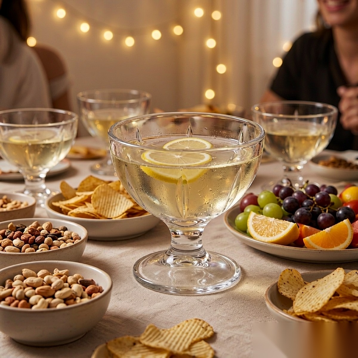 polycarbonate PC bar / milk tea / beverage home party table scene