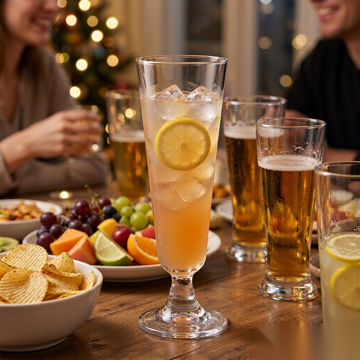 polycarbonate PC bar / milk tea / beverage  home party table scene