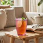 detail 05 by 9309a elsjoy acrylic dot textured tumbler cup 350ml purple std afternoon tea scene